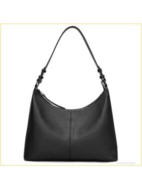 Genuine Leather Hobo Shoulder Bag Crossbody Purse 2 Adjustable Straps